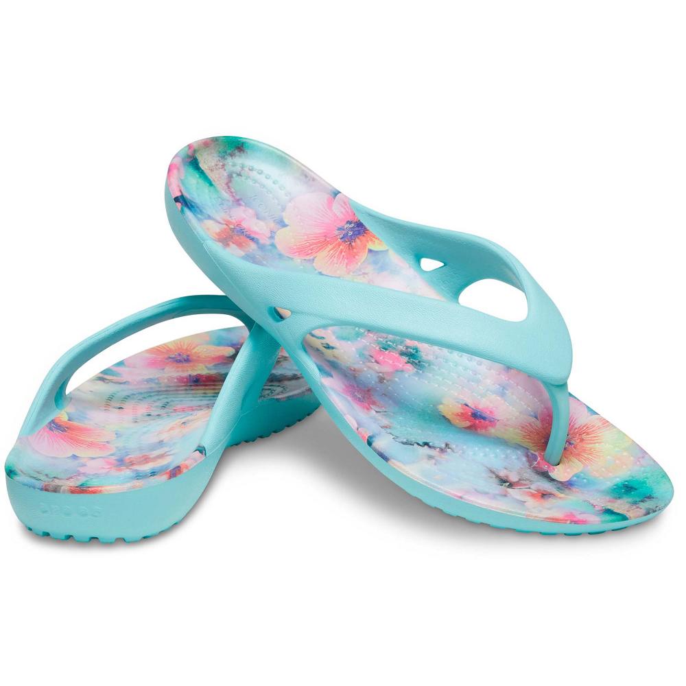 Tong Crocs Kadee II Dream Femme Menthe Multicolore | France 0190ILHS